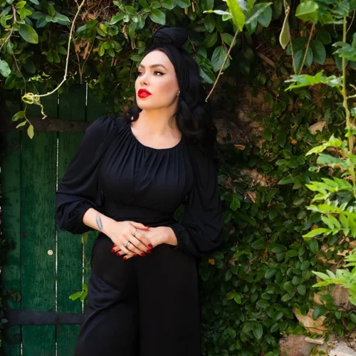 Salem Top In Black 41 Salem Top In Black -Elegant Ladies Wear Salem Top Black 6