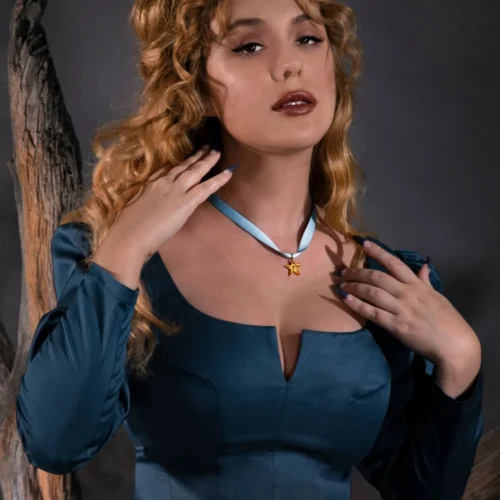 FINAL SALE - Sleepy Hollow™ Katrina Star Pendant Necklace (multiple Colors) -Elegant Ladies Wear StarChokerWeb 590f961e e315 4b6c aed6 15e5546e10e3