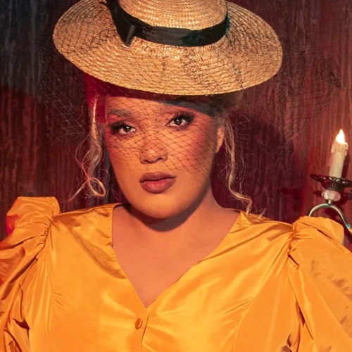 Wicker Tilt Hat With Black Veil -Elegant Ladies Wear Tilt Hat 3