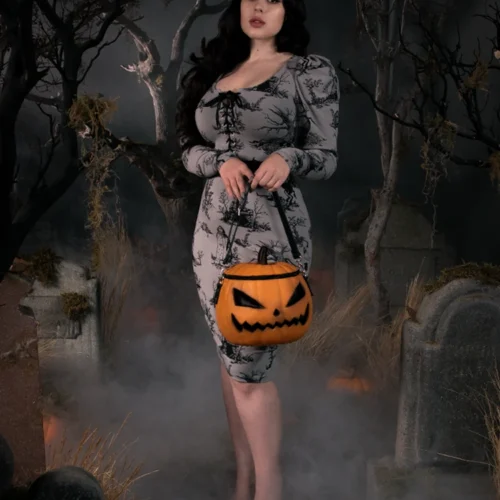 Sleepy Hollow™ Pumpkin Bag 19 Sleepy Hollow™ Pumpkin Bag -Elegant Ladies Wear Toile Wiggle 1 f22acff5 5977 49ad 8620 b592309ed71e