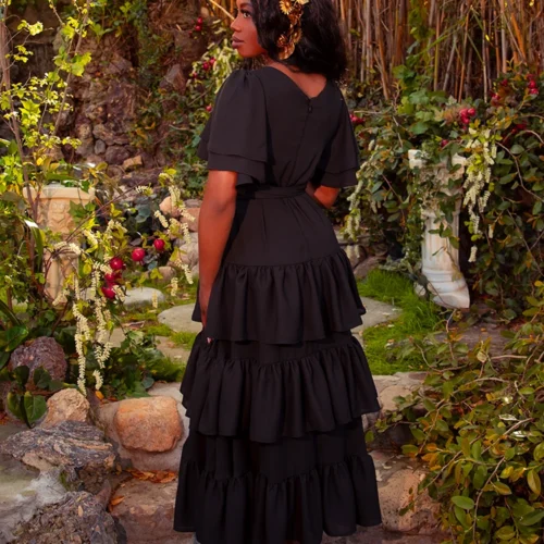 Underworld Dress In Black -Elegant Ladies Wear Underworld Dress Black 5