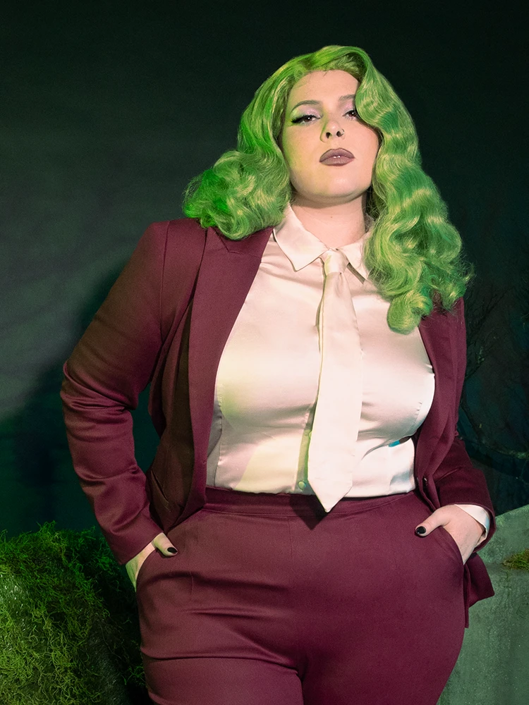 Beetlejuice Beetlejuice™ Wedding Blazer In Burgundy 7 Beetlejuice Beetlejuice™ Wedding Blazer In Burgundy - Image 5