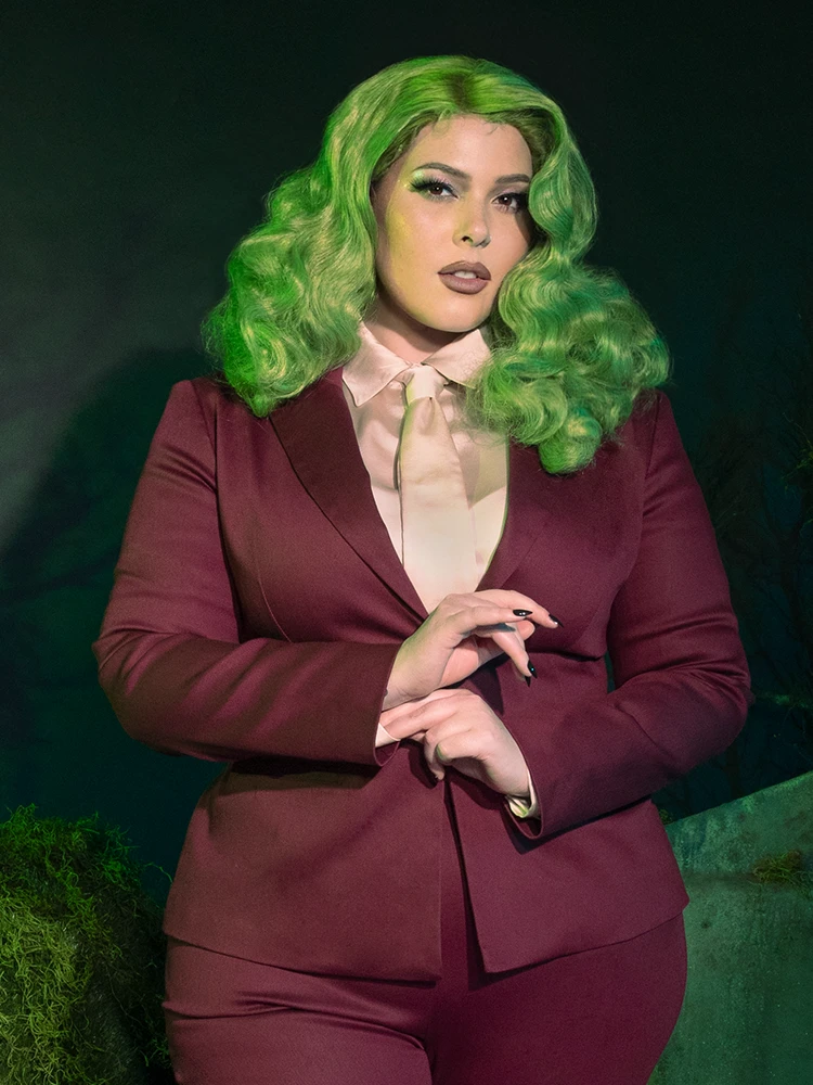 Beetlejuice Beetlejuice™ Wedding Blazer In Burgundy 3 Beetlejuice Beetlejuice™ Wedding Blazer In Burgundy