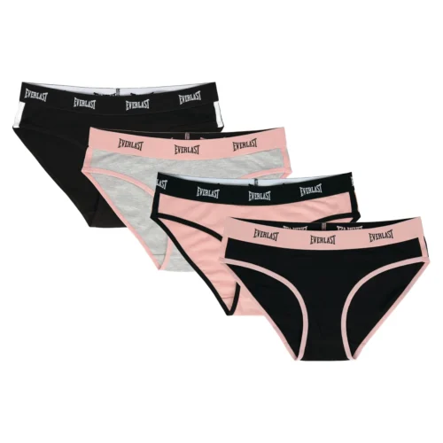 Everlast Women's 4 Pack Bikini Briefs