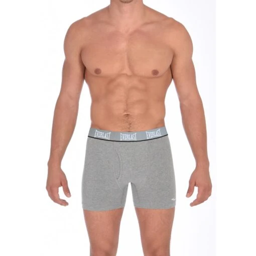 Everlast Boxer Briefs - 4 Pack 8 Everlast Boxer Briefs - 4 Pack -Elegant Ladies Wear everlast boxer briefs 4 pack grey EV7513GRYLG 02