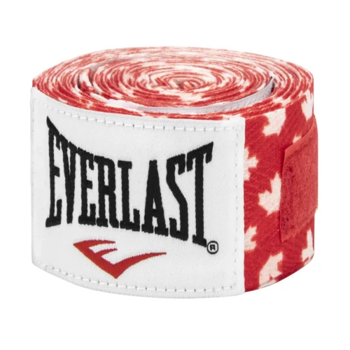 Everlast Canadiana Printed Hand Wraps - Set Of 2 -Elegant Ladies Wear everlast canadiana printed handwraps red white 4455CRW 120 03
