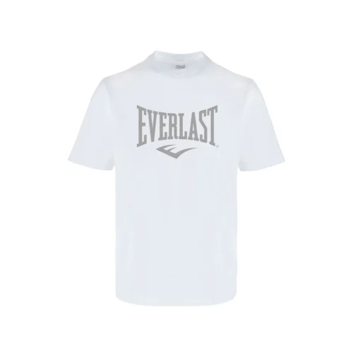 Everlast Cotton Jersey Crew Neck T-Shirt -Elegant Ladies Wear everlast cotton jersey crew neck t shirt white EV7546WHLG 01