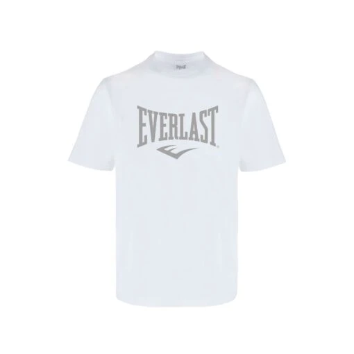 Everlast Cotton Jersey Crew Neck T-Shirt -Elegant Ladies Wear everlast cotton jersey crew neck t shirt white EV7546WHLG 01
