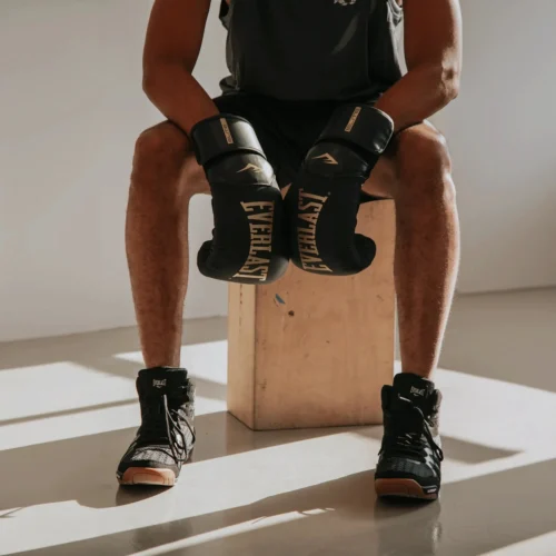 Everlast Elite 2 Boxing Gloves -Elegant Ladies Wear everlast elite 2 boxing gloves black gold P00003270 06