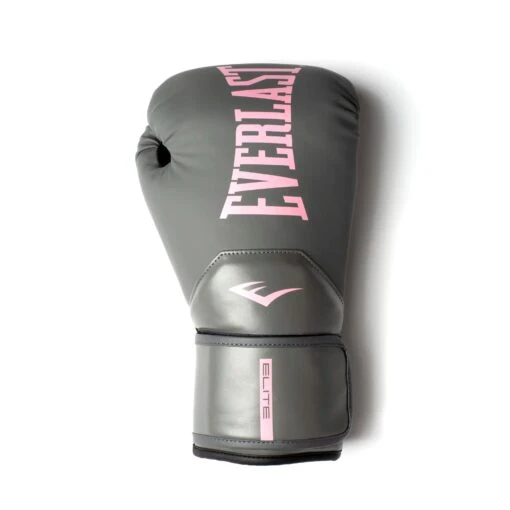 Everlast Elite 2 Boxing Gloves -Elegant Ladies Wear everlast elite 2 boxing gloves grey pink P00003311 02