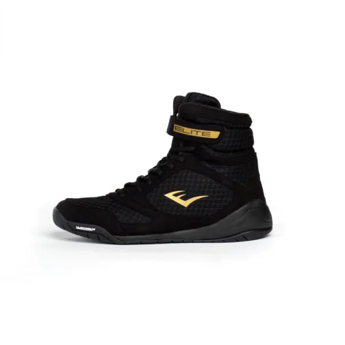 Everlast Elite 2 Boxing Shoes -Elegant Ladies Wear everlast elite 2 boxing shoes black gold P00003258 6 BK 02