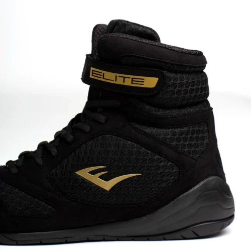 Everlast Elite 2 Boxing Shoes -Elegant Ladies Wear everlast elite 2 boxing shoes black gold P00003258 6 BK 06