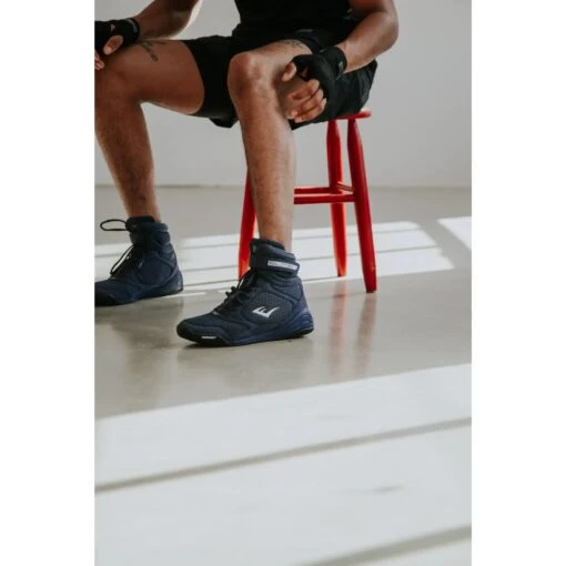 Everlast Elite 2 Boxing Shoes -Elegant Ladies Wear everlast elite 2 boxing shoes blue white P00003258 6 BL 07