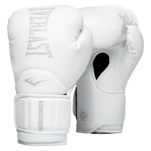 Everlast Elite 2 Pro Boxing Gloves - Hook & Loop -Elegant Ladies Wear everlast elite 2 pro boxing gloves hook loop white P00003375 01