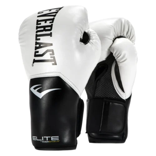 Everlast Elite Boxing Gloves -Elegant Ladies Wear everlast elite boxing gloves white black P00001197 01