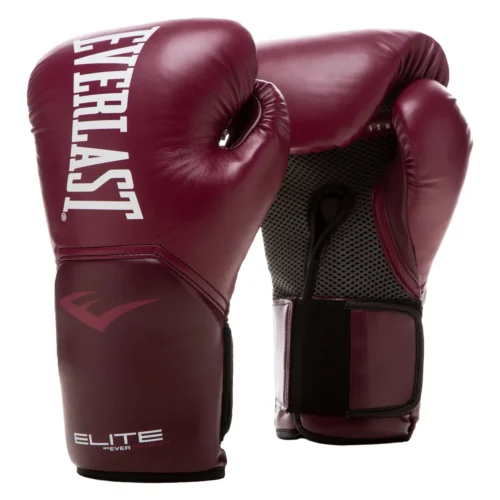 Everlast Elite Boxing Gloves -Elegant Ladies Wear everlast elite boxing gloves white black wine P00002345 01