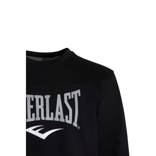 Everlast French Terry Sweatshirt -Elegant Ladies Wear everlast french terry sweatshirt black EV7550BKLG 03