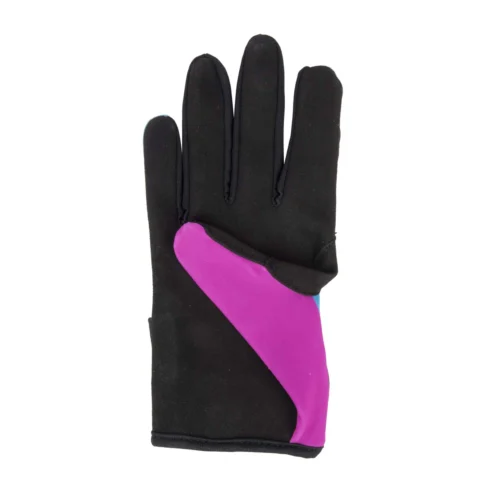 Everlast Full Finger Workout Gloves With Polygiene ViralOff (Blue & Pink) -Elegant Ladies Wear everlast full finger workout gloves with viral off blue and pink black ET7788BLSM 02