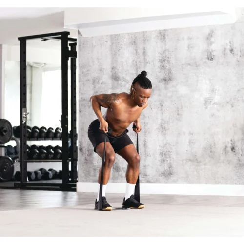 Everlast Heavy Stretch Band - 18 LB Of Resistance 7 Everlast Heavy Stretch Band - 18 LB Of Resistance -Elegant Ladies Wear everlast heavy stretch band 18lb of resistance black ET3752BK 02