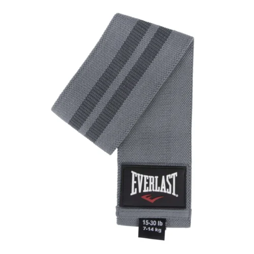 Everlast Light Woven Resistance Band -Elegant Ladies Wear everlast light woven resistance band grey ET2994GY 02