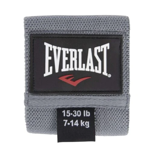 Everlast Light Woven Resistance Band -Elegant Ladies Wear everlast light woven resistance band grey ET2994GY 03