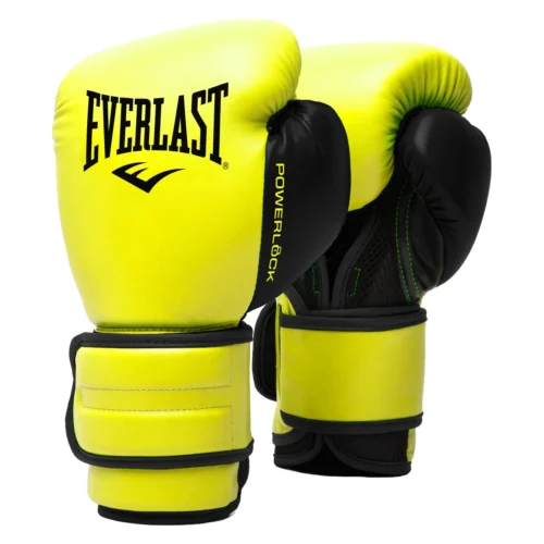 Everlast Powerlock 2 Boxing Gloves -Elegant Ladies Wear everlast powerlock 2 boxing gloves yellow P00002316 01