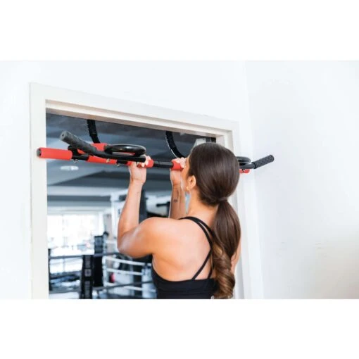 Everlast Pro Door Gym -Elegant Ladies Wear everlast pro door gym black red ET9960BK 06