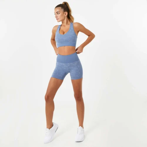 Everlast Women's Camo V-Neck Bra -Elegant Ladies Wear everlast women s camo v neck bra blue P00002865.10.BLU 04