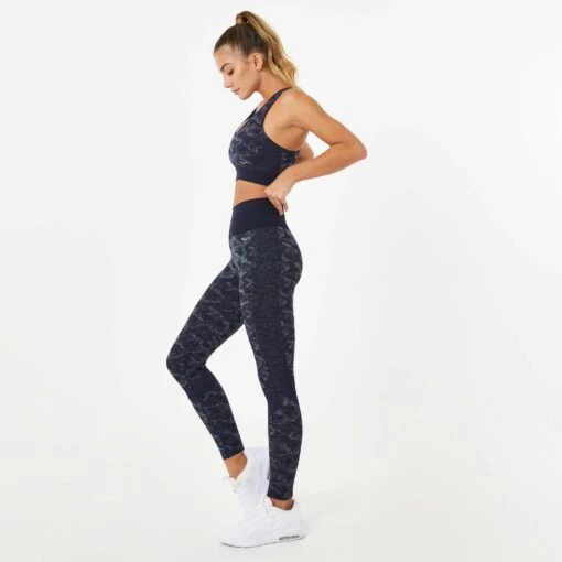 Everlast Women's Seamless Camo Leggings 13 Everlast Women's Seamless Camo Leggings -Elegant Ladies Wear everlast women s seamless camo leggings navy P00002873.10.NVY 04