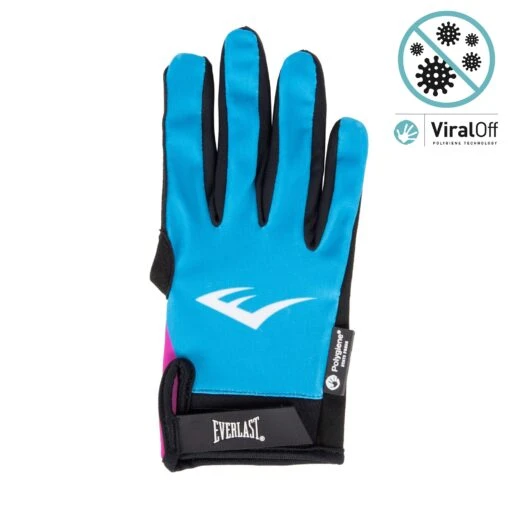 Everlast Full Finger Workout Gloves With Polygiene ViralOff (Blue & Pink) 8 Everlast Full Finger Workout Gloves With Polygiene ViralOff (Blue & Pink) -Elegant Ladies Wear jl6hgdk29a6unzrej3u0 1