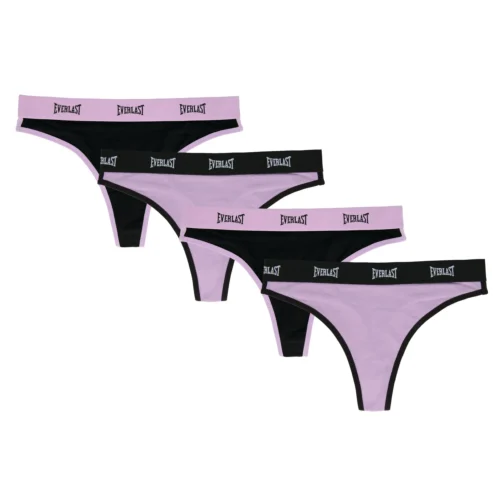 Everlast 4 Pack Thongs -Elegant Ladies Wear qnfld0j7zuoy7voympmq